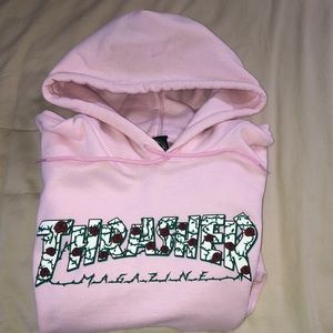 light punk thrasher hoodie